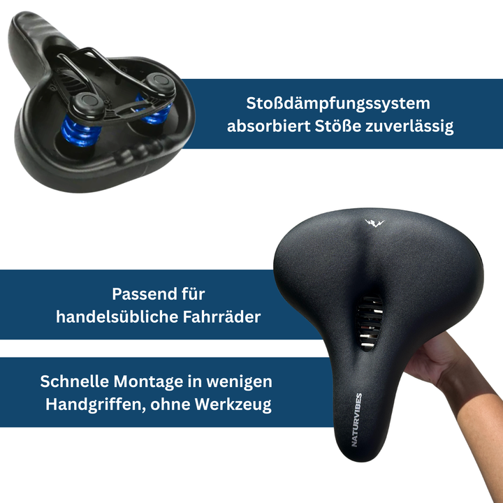 Soft Bike Saddle With Ergonomic Design