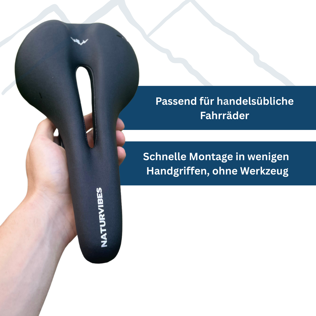 Sleek Performance Bike Saddle