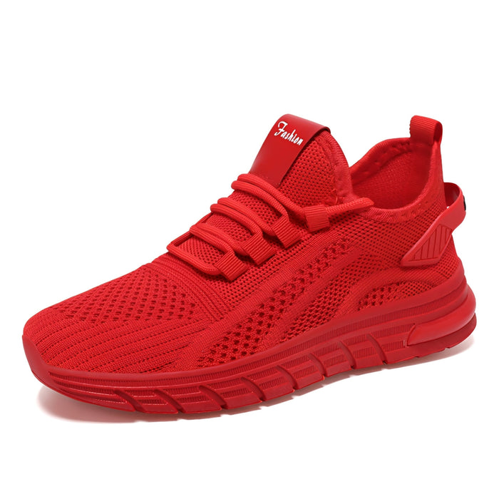 Women's Breathable Mesh Trainers Lightweight Lace-Up