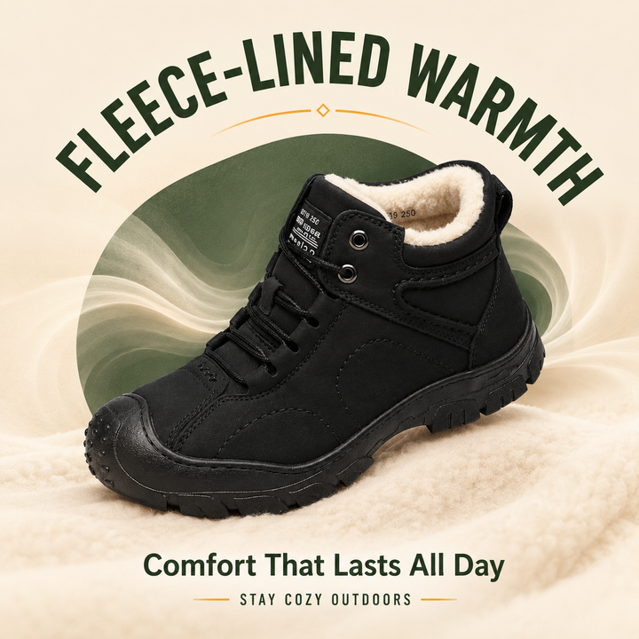 GlacierStep Men’s Waterproof Fleece-Lined Boots