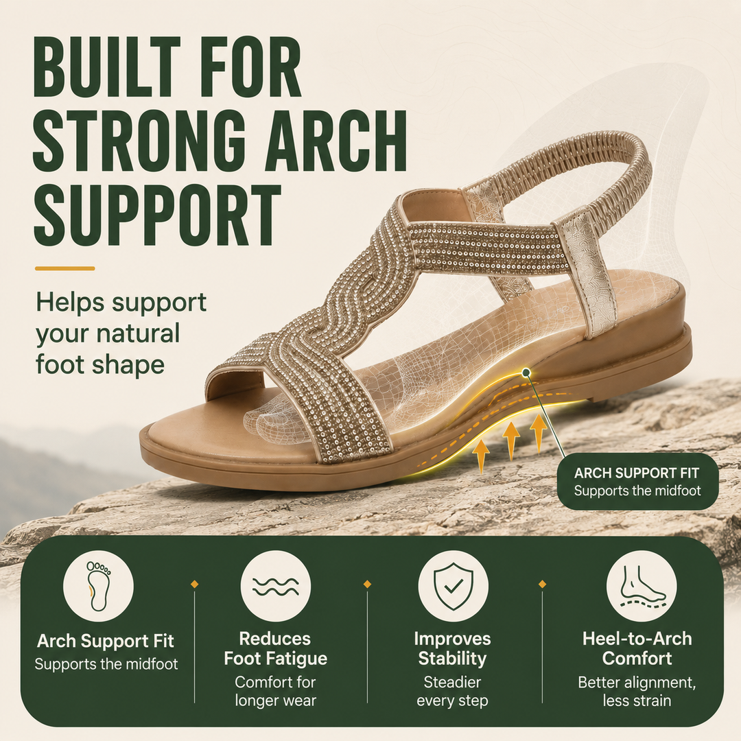 StrideSoft Women’s Orthopedic Comfort Sandals