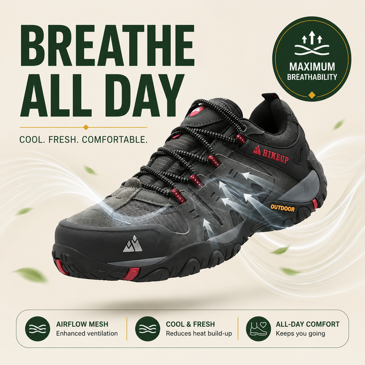 SummitShield Men’s Waterproof Trekking Shoes