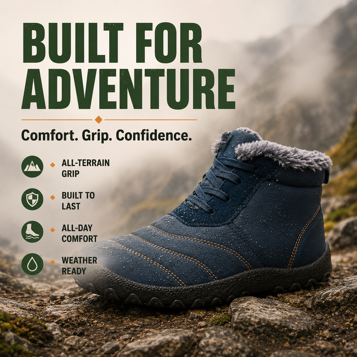 StrideCore Men’s Orthopedic Winter Boots