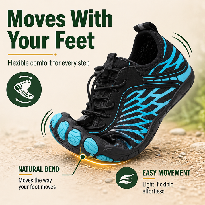 BareForm Pro — Healthy, Pain-Free Barefoot Hiking Shoes (Unisex)