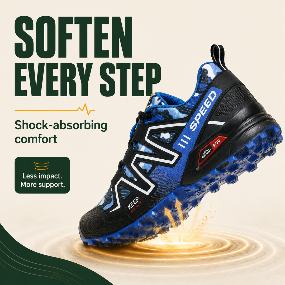 OrthoStride Terrain — Orthopedic Hiking Shoes for Pain-Free Steps &amp; Natural Support (Unisex)