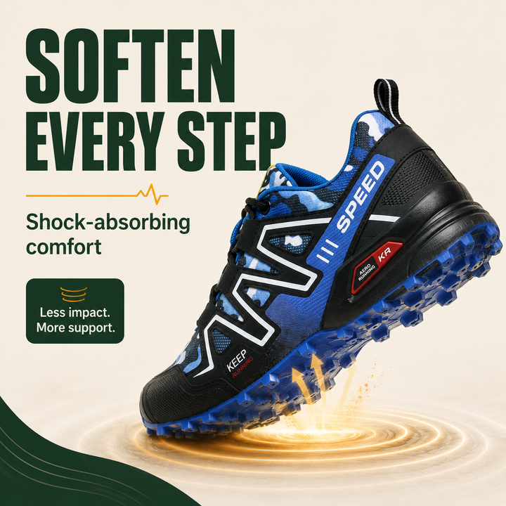 OrthoStride Terrain — Orthopedic Hiking Shoes for Pain-Free Steps &amp; Natural Support (Unisex)