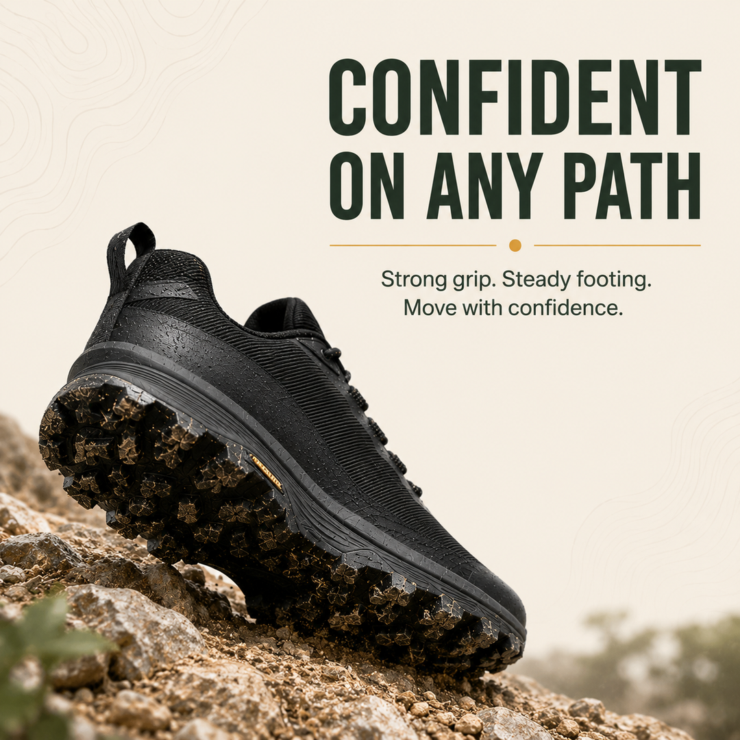 HikeUp Men’s Waterproof Trail Runners