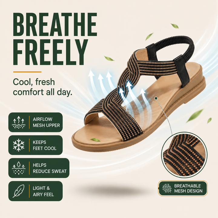 StrideSoft Women’s Orthopedic Comfort Sandals