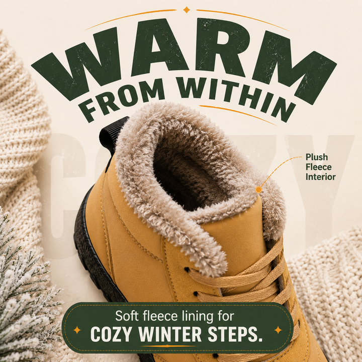 StrideCore Men’s Orthopedic Winter Boots