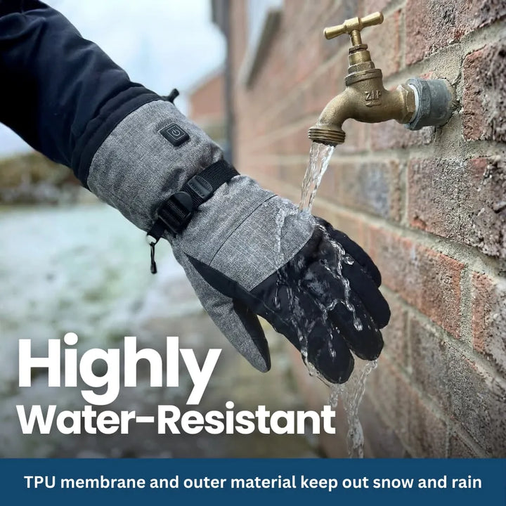Windproof Rechargeable Heated Gloves