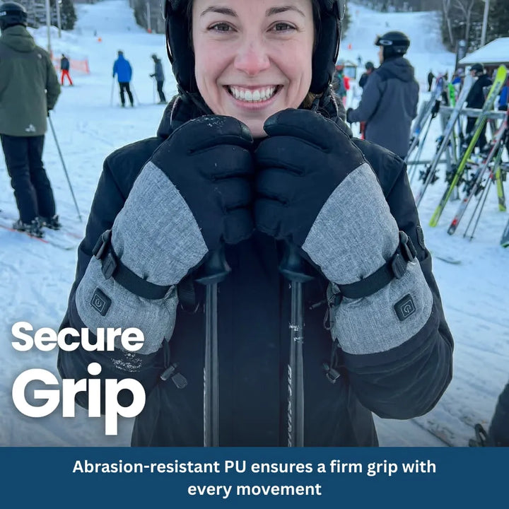 Windproof Rechargeable Heated Gloves