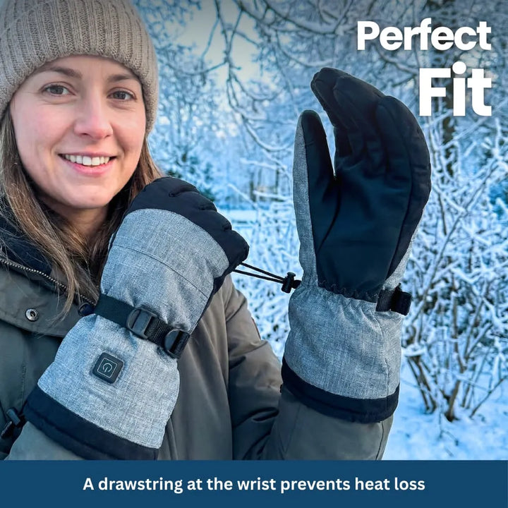 Windproof Rechargeable Heated Gloves