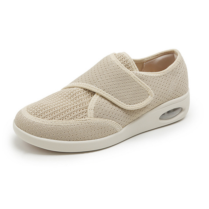 Women's Orthopedic Slip-On Trainers with Velcro Strap