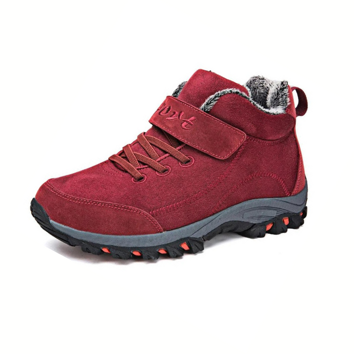 Women's Hiking Boots with Arch Support Fleece-Lined
