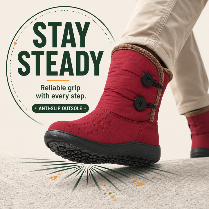 ThermaTrek Women’s Waterproof Fleece-Lined Winter Boots
