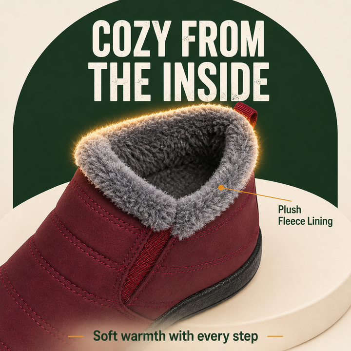 GlideSure Women’s Waterproof Fleece-Lined Shoes