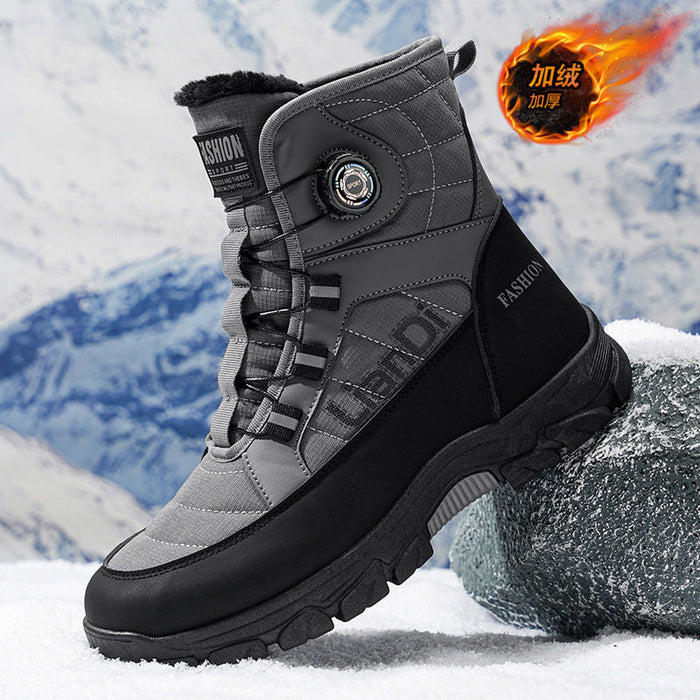 Women's Fleece-Lined Winter Boots Barefoot Sole Non-Slip