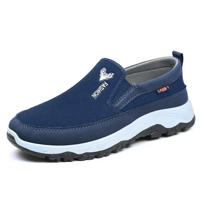 Women's Slip-On Canvas Trainers with Arch Support