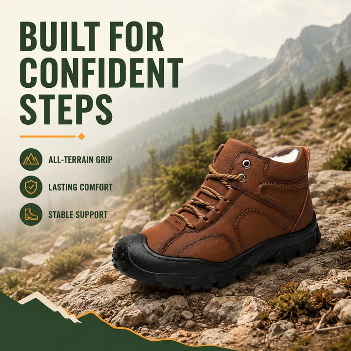 GlacierStep Men’s Waterproof Fleece-Lined Boots