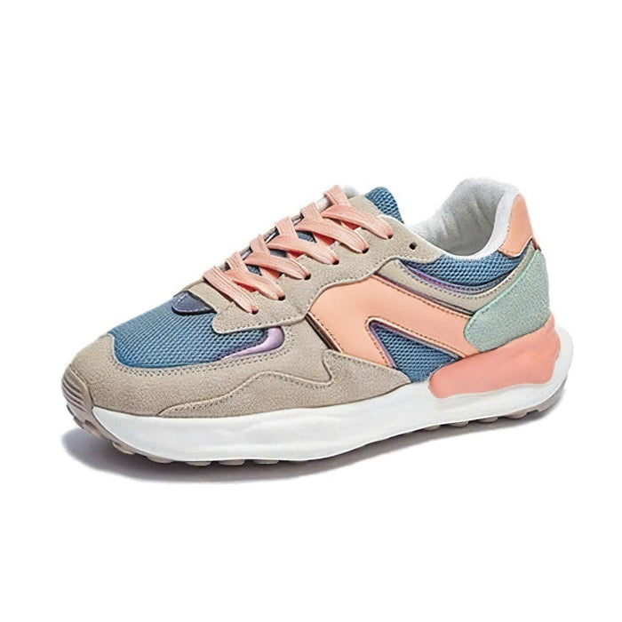 Women's Breathable Trainers with Arch Support and Lace-Up
