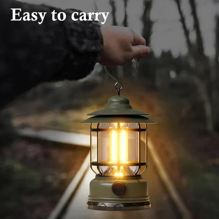 Portable Vintage LED Camp Lantern