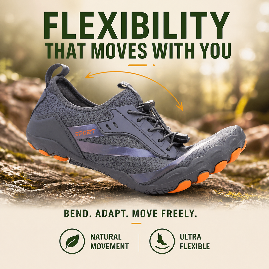 FlowStep Pro — Responsive Barefoot Shoes for Dynamic Comfort &amp; All-Day Movement (Unisex)