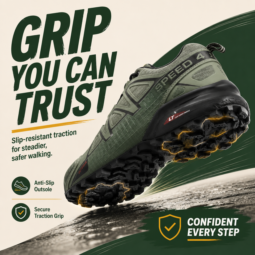OrthoStride Aero — Orthopedic Hiking Shoes for Pain-Free Steps &amp; Natural Support (Unisex)