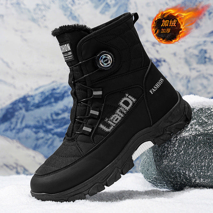Women's Fleece-Lined Winter Boots Barefoot Sole Non-Slip