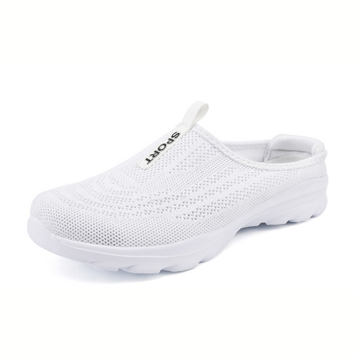 Women's Breathable Mesh Slip-On Clogs Arch Support