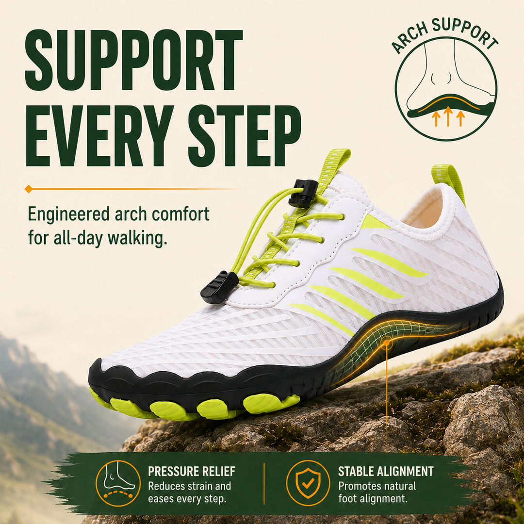 PrimalPulse — High-Performance Barefoot Hiking Shoes for Natural Trail Movement (Unisex)