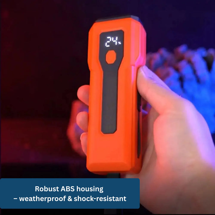 Multi‑Mode LED Flashlight with Power Bank