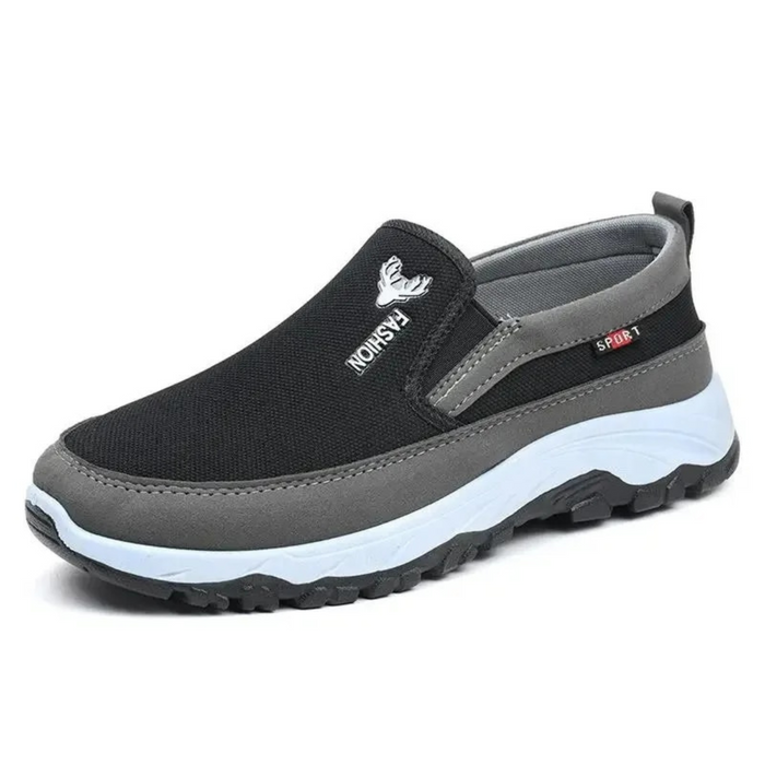 Women's Slip-On Canvas Trainers with Arch Support