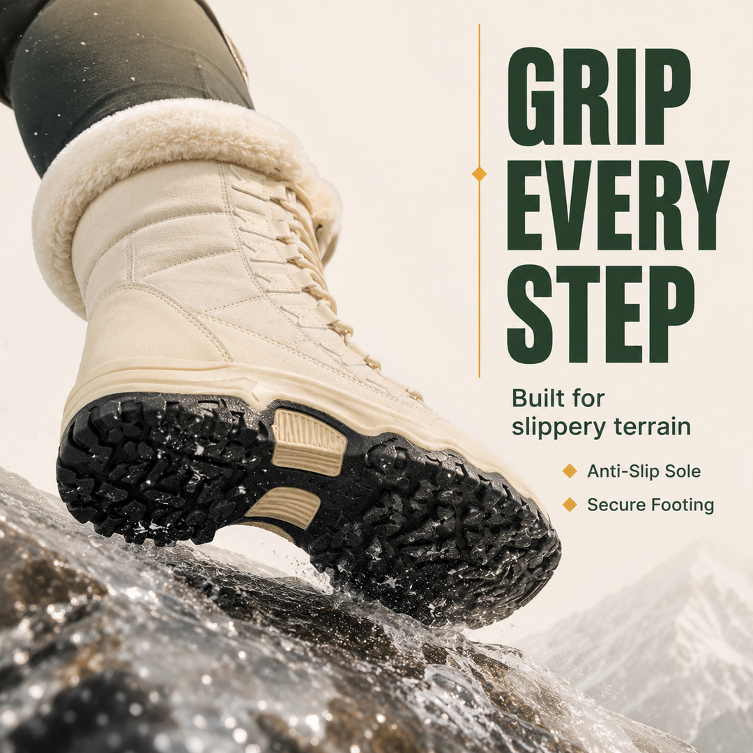 ArcticStride Waterproof Snow Boots