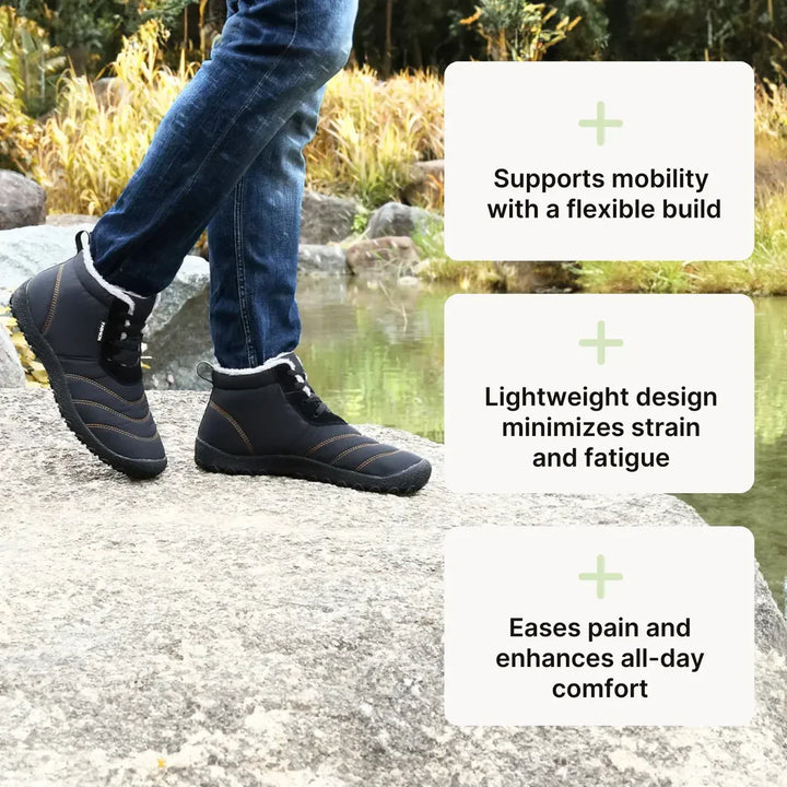 Waterproof Winter Barefoot Boots