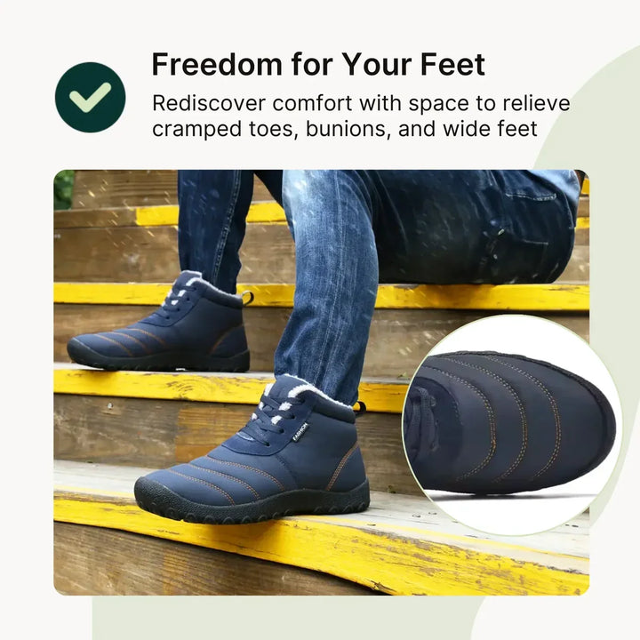 Waterproof Winter Barefoot Boots