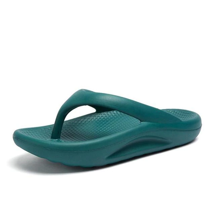 Flip Flops with Arch Support and Textured Footbed