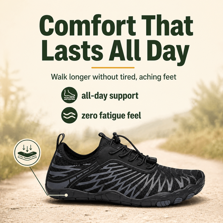 BareForm Pro — Healthy, Pain-Free Barefoot Hiking Shoes (Unisex)