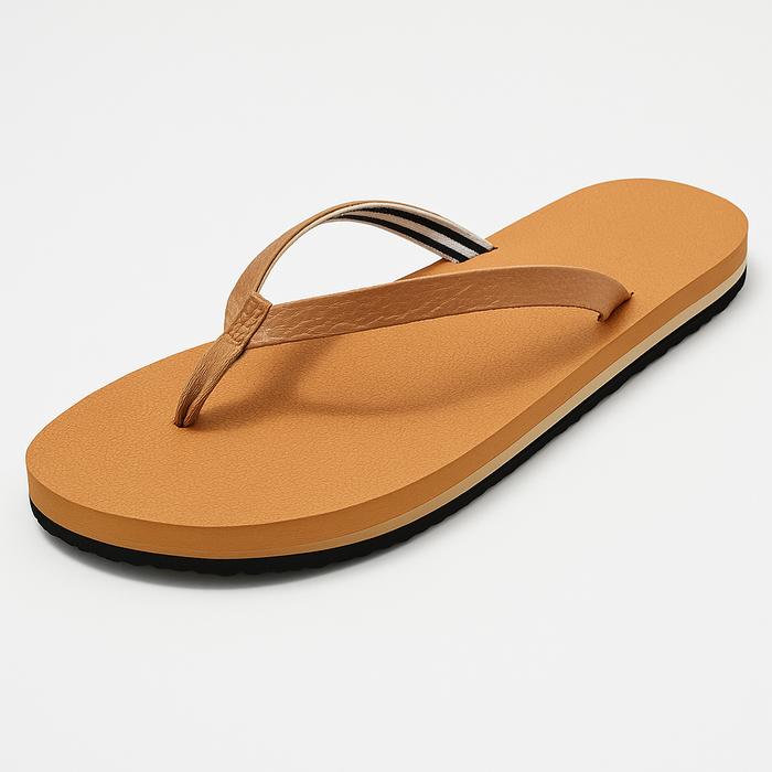 Women's Arch Support Flip Flops with Yoga Mat Footbed