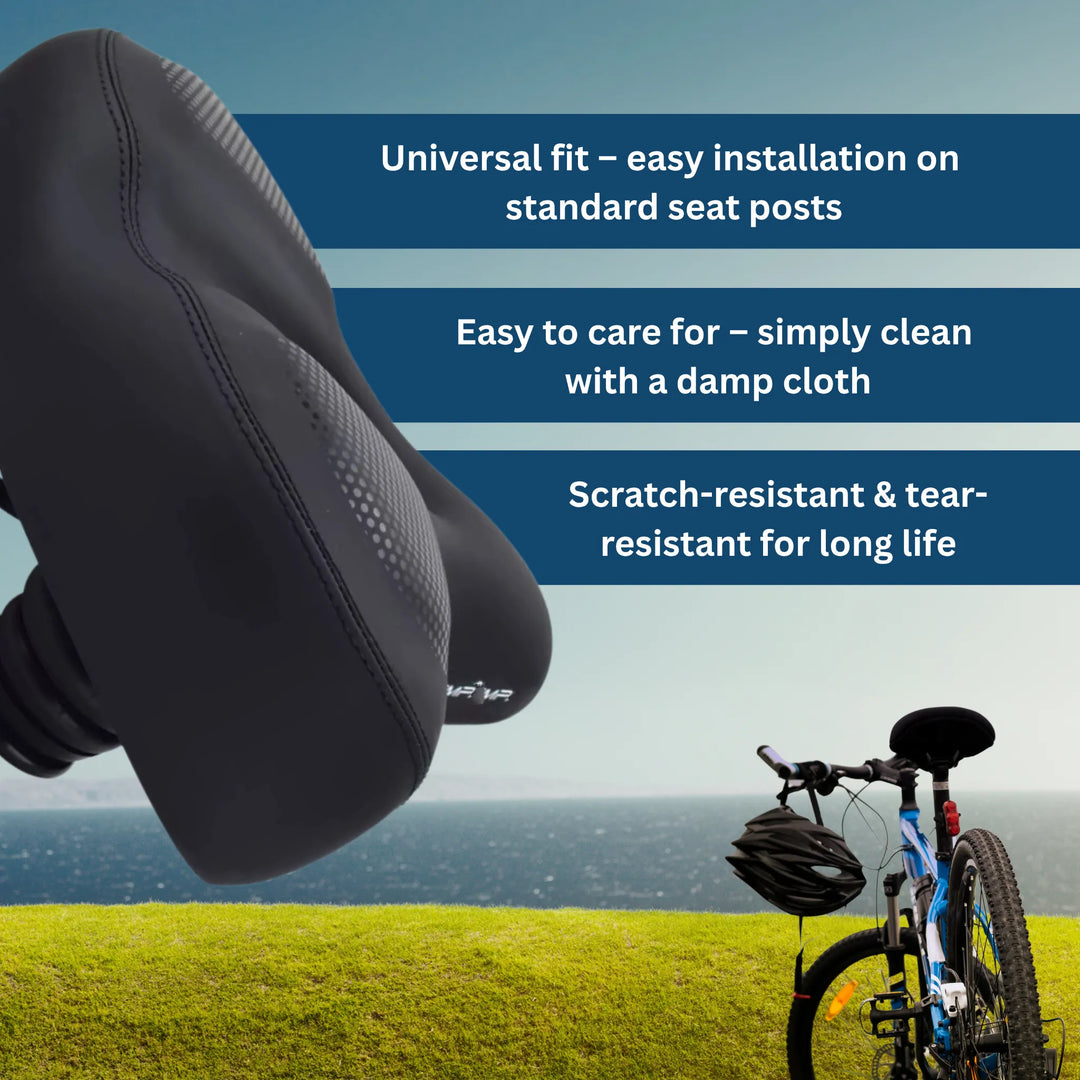 Padded Bike Saddle for Comfortable Ride