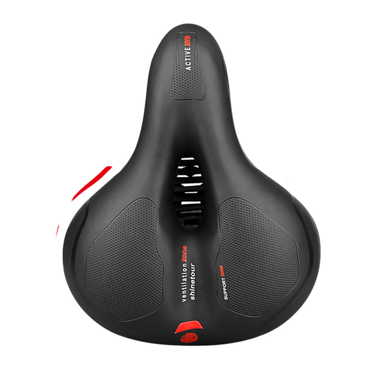 Padded &amp; Adjustable Bike Saddle