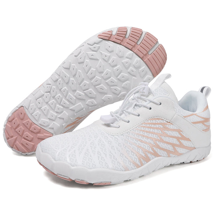 Women's Barefoot Trainers Lightweight Lace-Up for Walking