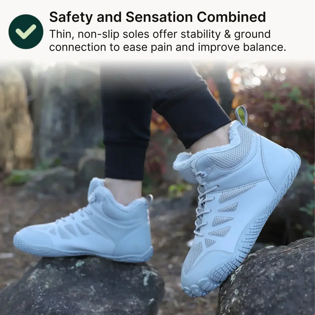 Waterproof Zero-Drop Winter Barefoot Shoes