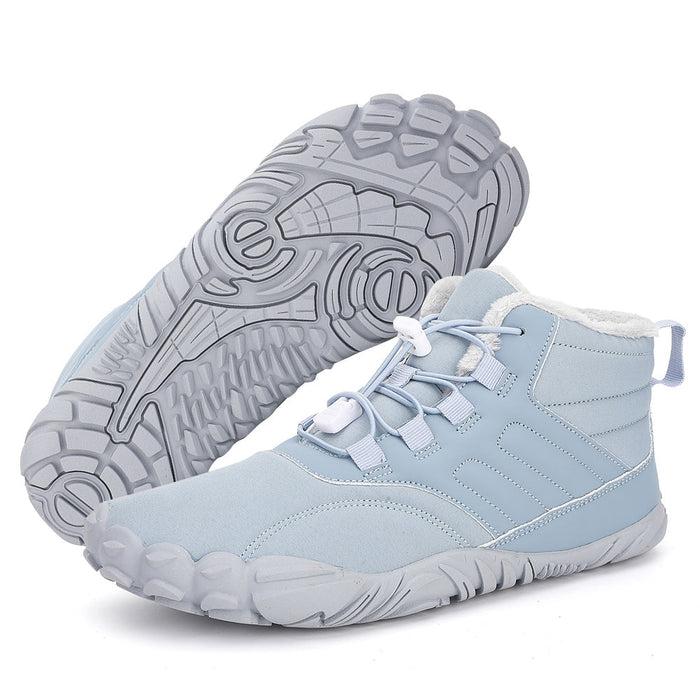 Fleece-Lined Waterproof Barefoot Winter Trainers
