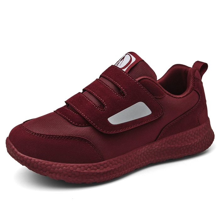 Men's Orthopedic Walking Shoes Hook and Loop Arch Support
