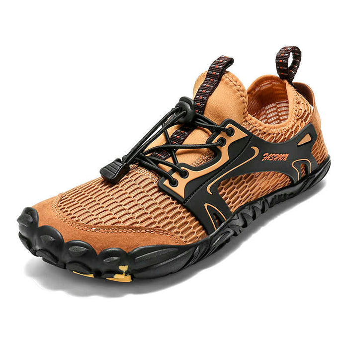 Barefoot Hiking Trainers with 4mm Sole and Wide Toe Box