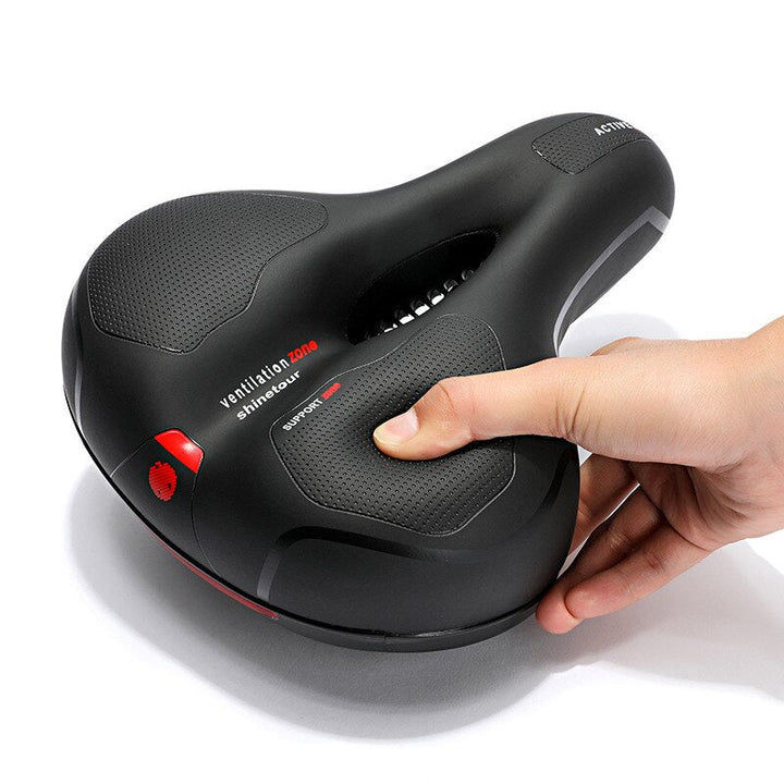 Padded &amp; Adjustable Bike Saddle