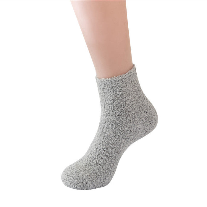 Cosy Fuzzy Socks with Soft Fleece Lining for Winter