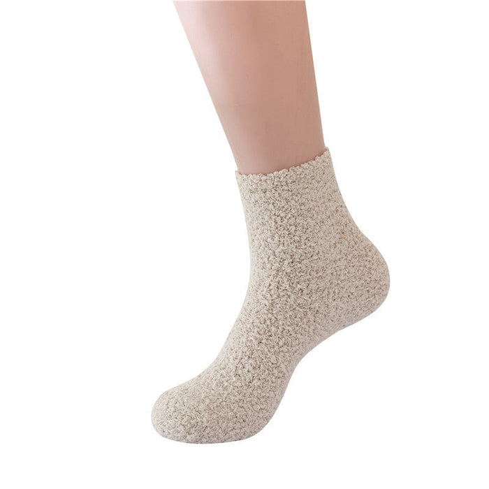 Cosy Fuzzy Socks with Soft Fleece Lining for Winter