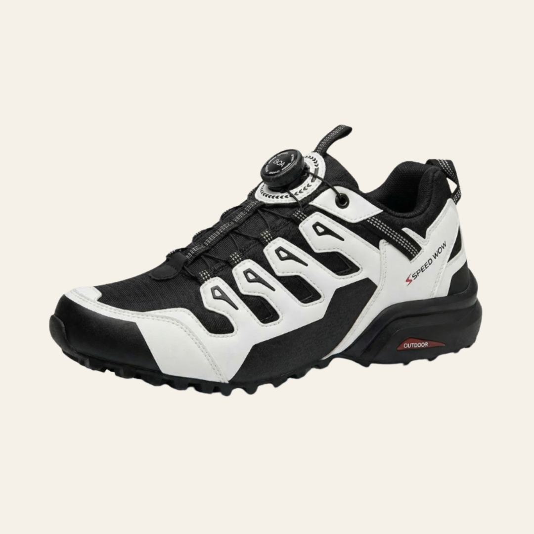PeakTrail Men’s Shock-Absorbing Outdoor Hiking Shoes
