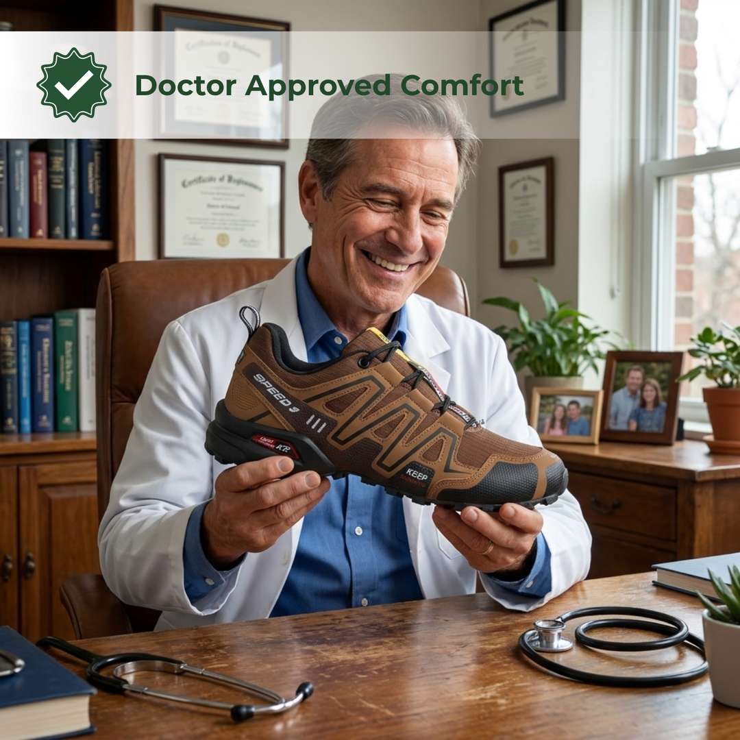 OrthoStride Radiant — Orthopedic Hiking Shoes for Pain-Free Steps &amp; Natural Support (Unisex)